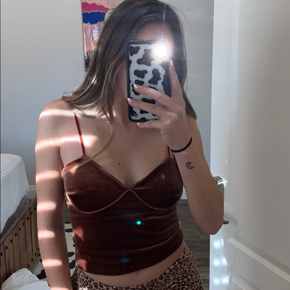 Velvet top